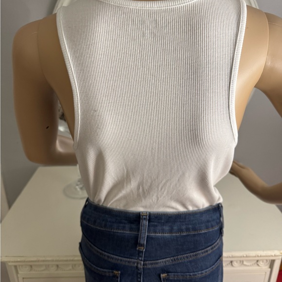 LOFT Ribbed Racerback Tank, NWT - Picture 4 of 4